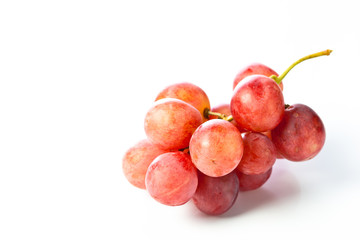 red grape isolated
