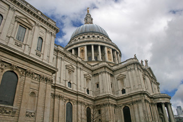 Fototapeta na wymiar St Pauls Cathedral, London