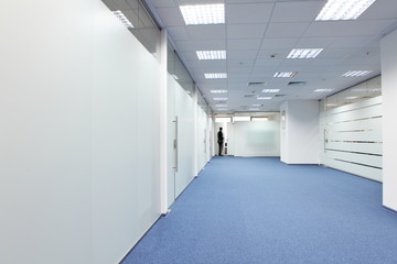 Corridor in the office building