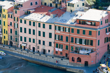 Fototapeta na wymiar Vernazza Village in Cinque Terre, Italy