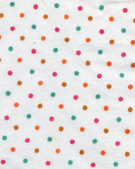 polka-dot fabric background