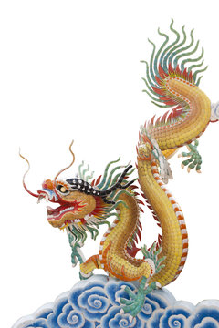 Dragon on cloud chinese