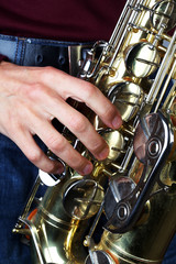 Fototapeta premium Jazzmusiker