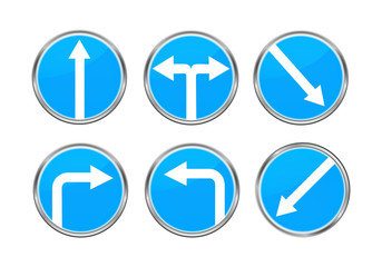 Road signs set 1