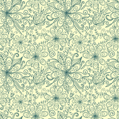 floral seamless pattern