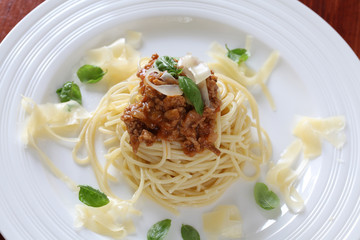 Spaghetti bolognese