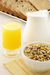 delicious fresh breakfast