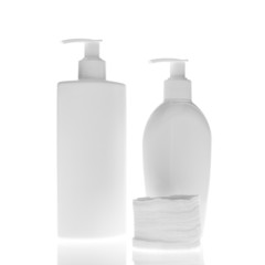 cosmetic bottles