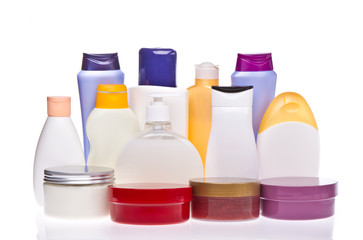 cosmetic bottles