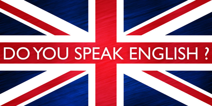 drapeau anglais - do you speak english