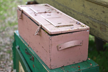 wooden chest