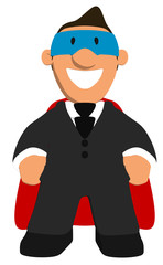 Super businessman