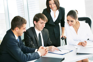 Group of business people