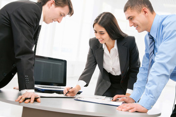 Fototapeta premium Business team
