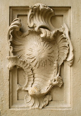 Basilique Santa Maria Saint Sébastien Espagne détail façade