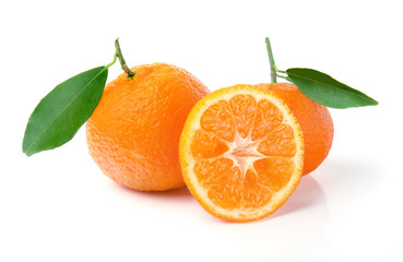 Fototapeta na wymiar Fresh Mandarins