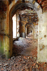 Fototapeta na wymiar ruiny