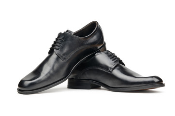 Male shoes in fashion concept