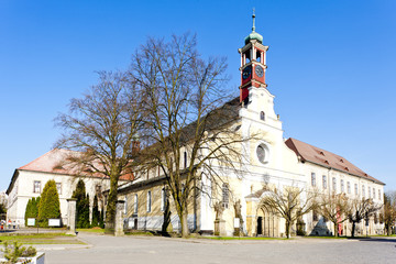 monastery's church, Police nad Metuji,CzechRepublic