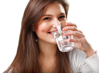 Woman Drinking Water