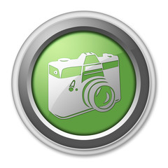 Green 3D Style Button 