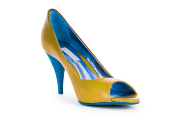 Female shoes in fashion concept
