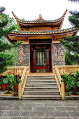 pagode bouddha vietnam dalat