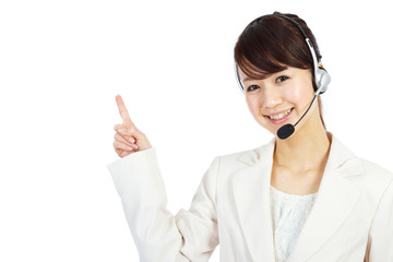 Beautiful business operator