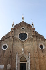 Fototapeta na wymiar San Pietro Martire church in Murano ( Venice Italy )