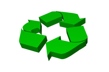 Recyclage Logo 3D