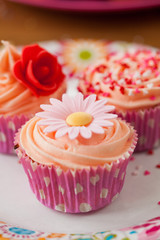 Birthday cupcake