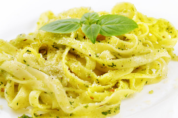 Pasta pesto