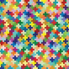 Knitted colorful wool background illustration vector