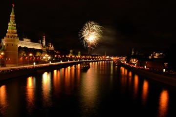 Moscow firework