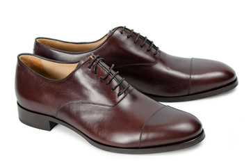 Man footwear on a white background