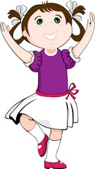 dancing girl