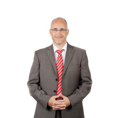 seriöser geschäftsmann