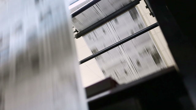 print shop typography machine close-up view