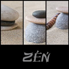 composition galets zen