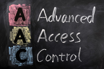Acronym of AAC for Advanced Access Control