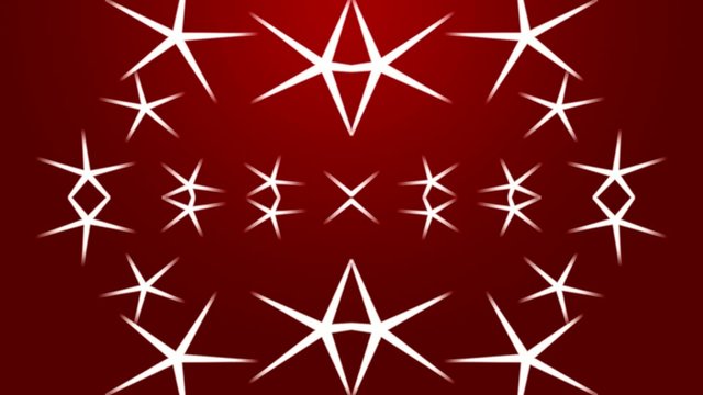 Sternenanimation rot