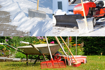 Winterdienst und Gartenpflege