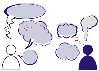 A group of characters is having a discussion.