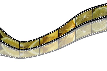 Filmstreifen Zitrone