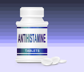 Antihistamine medication.