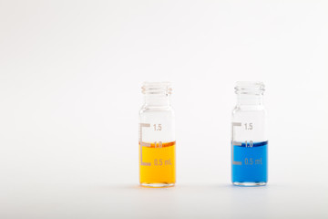 Chemical research - Samples for analysis