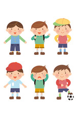 小学生のイラスト/男の子