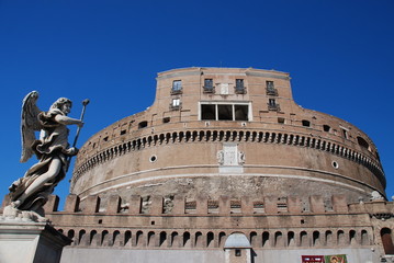 Fototapeta na wymiar Castel Sant'Angelo, Rzym, Włochy
