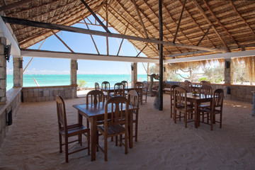 Restaurant of resort