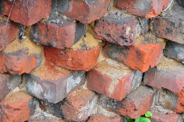 unusual brick wall